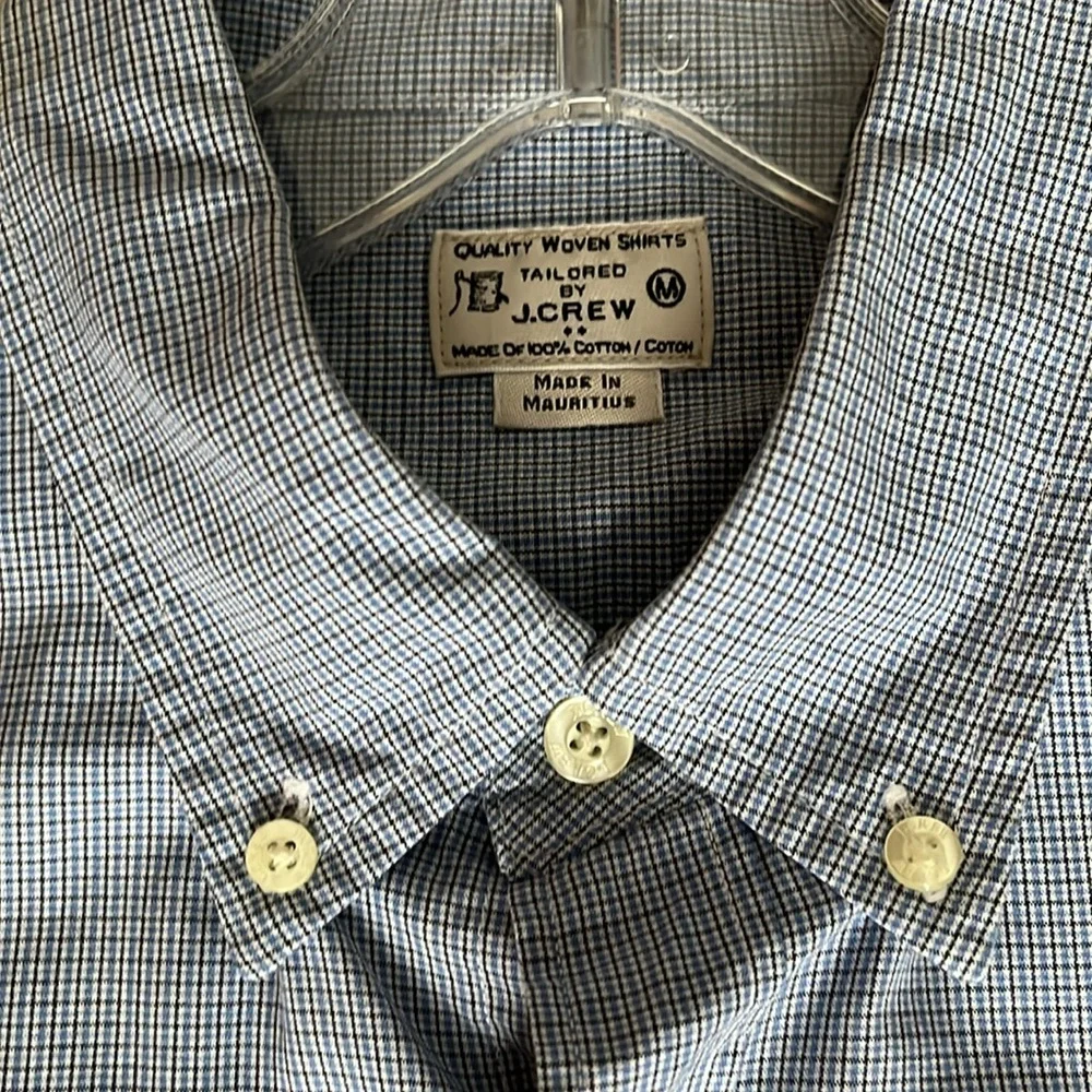 J Crew Quality Woven Shirt size M.